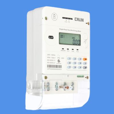 China 4G SIM card single phase smart prepaid electricity meter with Nigeria NEMSA certificated for sale