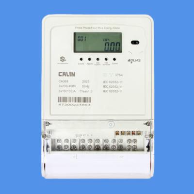 China 5A Backlit LCD Prepaid Electricity Meters Digital Electric Meters with Remote Control Functionality for sale