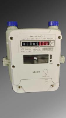 China Calin Prepaid Gas Meter LORA WAN Smart Gas Meter Prepaid Meter White Steel NB-IOT for Africa for sale