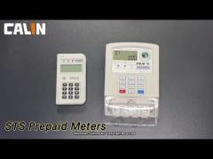 LCD Display STS Prepaid Meters Single Phase For Solar System