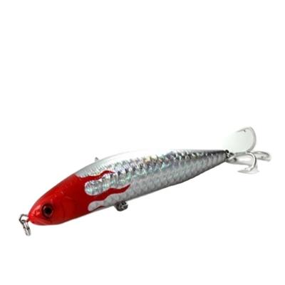 China LANQUAN Big Minnow Lure 3D Hard Plastic Fishing LQ1214 LQ1214 Printing for sale