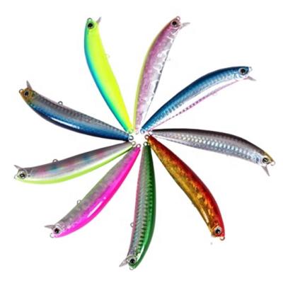 China LanQuan s ABS Plastic Shape Customizable Minnow Model Hard Plastic Lure LQ1223 for sale