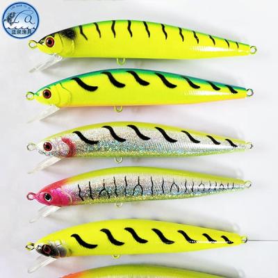 China Lead LANQUAN 3D Printing Minnow Big Hard Plastic Fishing Lure LQ1214 for sale