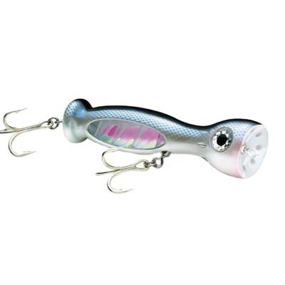 China Wholesale GT Artificial Colored Big Popper Sea Fishing ABS China Factory Hard Plastic Fishing Lure LQ1228 for sale