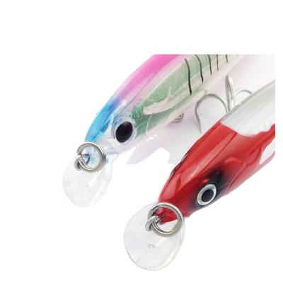 China Hot Sale Newest Design ABS LANQUAN 41g 150mm Minnow Hard Plastic Fishing Lure MINNOW-6 for sale