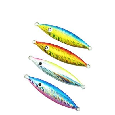 China LanQuan Vertical Metal Lead Jig Lure Willow Lead LQL1309 Lure Fishing Lure Jig for sale