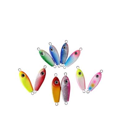 China LANQUAN basting advance new high quality artificial metal wholesale handmade material fashion metal fishing lure-LQL1318 for sale