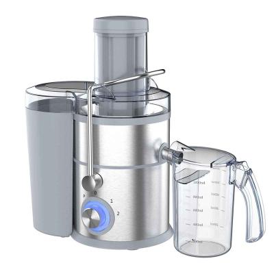 China CAFULONG 800W household juicer extractor machine stainless steel housing 85MM mouth fruit and vegetable household juicer machine for sale