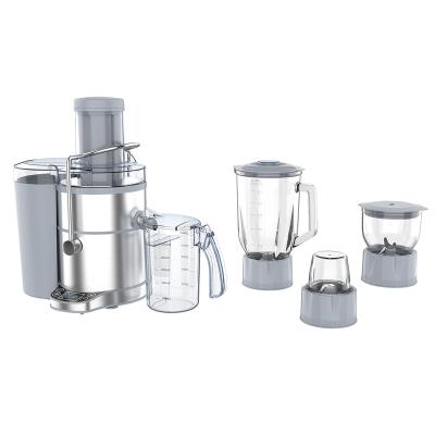 China CAFULONG Stainless Steel Juicer 4in1 Gray Household 800W Power Juice Extractor Machine for sale