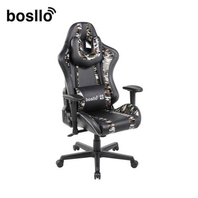 China Factory Direct Reclining (Height) Adjustable Computer Desk Racing Seat Swivel Massage Gaming Chair for sale