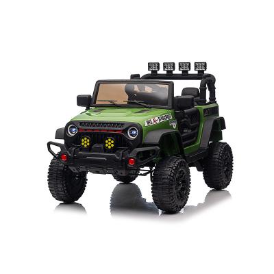 China Ride On Toy Ride on Truck Car 12V Power 4 Wheels w/Remote Control,  Led Lights, Spring Suspension, Electric Vehicles Toy for Boys Girls for sale