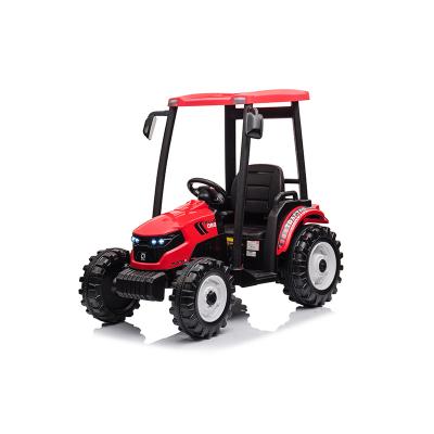 China Ride On Toy Hot Sale Unisex Kids Electric Car Tractor Toys Battery Powered Ride for Children Electric Plastic Tractor Toy for Kids for sale