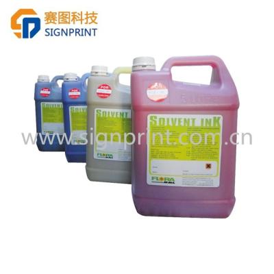 China Polaris Solvent Ink for Polaris Flora Inkjet Printer for sale