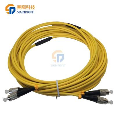 China Double Core 10m Advertising Company Printer Cable Round Fiber Optic Cable For Inkjet Printer Thickened Cable With 4mm for sale