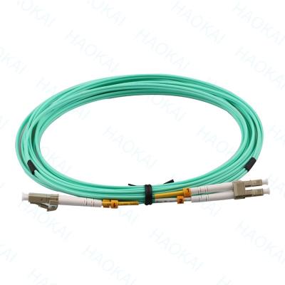 China FTTH FTTB FTTX Network Singlemode Simplex 1 Meter OM3 OM4 2mm 3mm LC-LC Connector Fiber Optic Patch Cord for sale