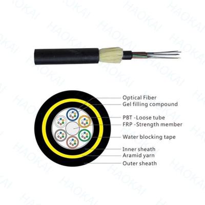 China FTTH FTTB FTTX Network ADSS 24 48 72 96 Spool OS2 OS1 OM1 OM2 OM3 OM4 G655 G657 Aerial Fiber Optic Cable Core 100m 120m 150m 200m Span 2km 3km 4km for sale