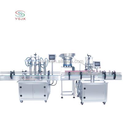 China Liquid Filling Line Beverage Liquid Soap / Detergent Filling Machine Production Line for sale