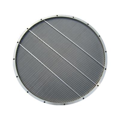 China Factory Circle Stainless Steel Wedge Wire Water Filters Johnson Screen for sale