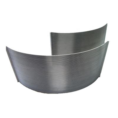 China Factory Stainless Steel Wedge Wire Curve Screen Sieve Bend Screen For Sand Filtration for sale