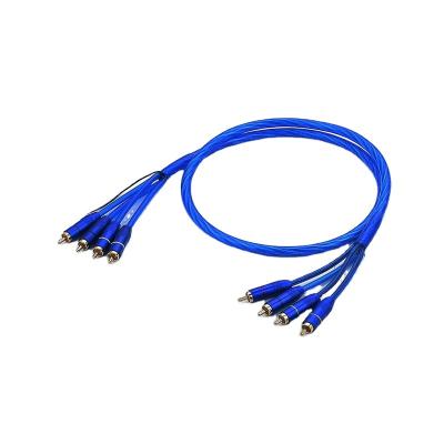 China High Quality Multimedia RCA CONNECTS Car RCA Audio Video Cable B11 for sale