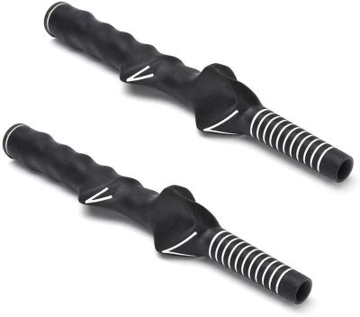 China Carbon Wire Golf Training Grip AIDS Trainer Hand Position Swing Practice Correcting Teaching Club for sale