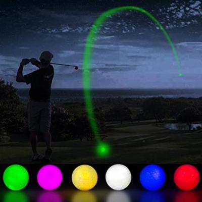 China Golf LED Bright Flashing Ball Light Up Dark Electronic Night Tracer Flashlight HZSA4564313 for sale