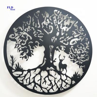 China Home Decor / Metal Wall DÃ © dropshipping cor panel metal frame screen with laser cut design metal art home decor for sale