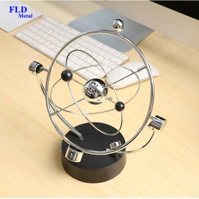 China Dropshipping Decoration/Toys The Universe Cradle Balance Desk Toys Physics Teacher Toys Desk Item The Milky Pendulum Way For Home Decoration for sale