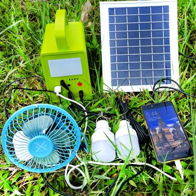 China Portable Home Solar Generator Solar Panel Power Kit Lighting System Lighting System Energy Kit for sale