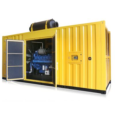 China Automatic Silent Diesel Generator 1000kw Low Fuel Consumption Remote Start for sale