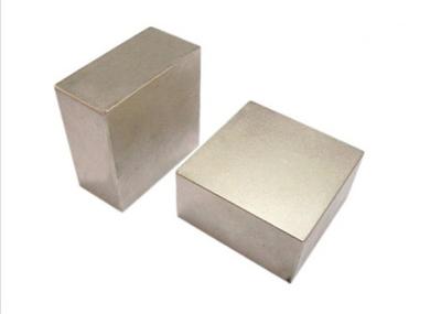 China Industrial Large Nd2Fe14B N35 Neodymium Block Magnets With Nickel Coating for sale