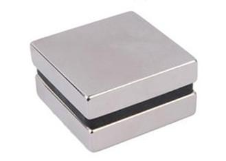 China Sliver N42 / N45 Rare Earth Neodymium Block Magnets 30x30x10mm for sale