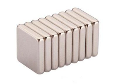 China Custom Sintered Thin Neodymium Block Magnets for Speakers / Earphones for sale