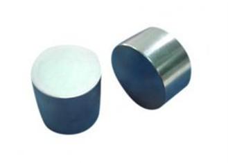 China High Temp Cylinder Nd2Fe14B Rare Earth Magnet with NiCuNi coated D50x30mm for sale