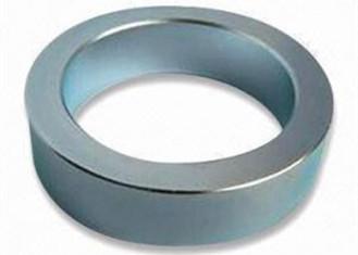 China Big Ring Rare Earth Magnet Diametrically Magnetized Magnets For Phone / Printer for sale