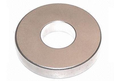 China N35 Sintered NdFeB Ring Magnet Custom Neodymium Magnets With Ni Coating for sale