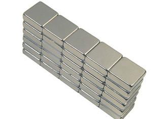 China Rectangular Neodymium NdFeB Speaker Magnet Block With Nickel Plating 1mm-200mm for sale