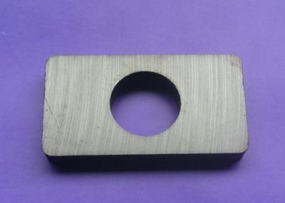 China Y30 Block Hard Sintered Ferrite Magnet For Loudspeaker / Conveyor for sale