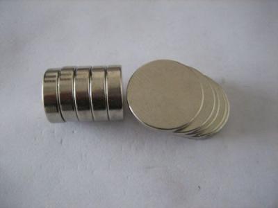 China N35 Sintering NdFeB Disc generator neodymium magnet With Nickel Plate for sale