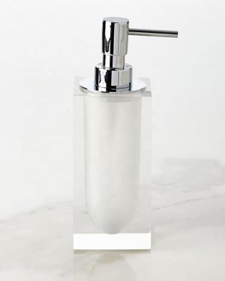 China 5 Star Eco - Friendly Hotel Supply Customized Acrylic Pump Dispenser for sale