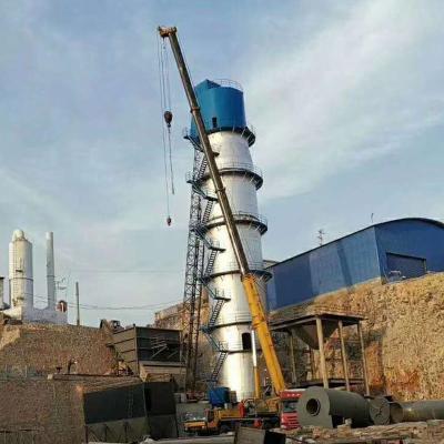 China Hotels Vertical Lime Kiln Burning Coal Or Natural Gas Supply Cement Plant Vertical Shaft Kiln for sale