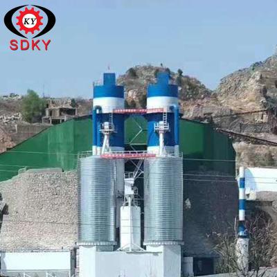 China New construction coal lime kiln to produce magnesium oxide calcining plant for sale