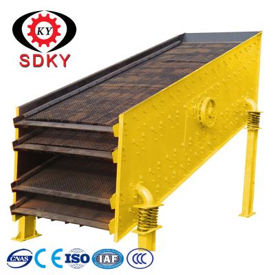 China High Quality Ore Vibration Screen Separator And Wood Waste Screening Machine for sale