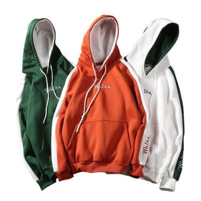 China Anti-wrinkle OEM Fashion Custom Wholesale Men's Embroidered Pullover Hoodies for sale