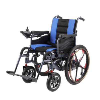 China 2021 Bestselling 150kg Rubber Wheel Supporting Lightweight or Rear Control Outdoor Electric Wheelchair for sale