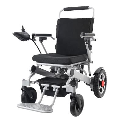 China 2021 lightweight aluminum alloy electric wheelchair for lightweight foldable planes for sale