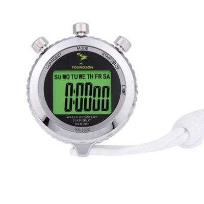 China High Quality EL New Big Backlight Factory Stopwatches Digital Stopwatch With Sound for sale