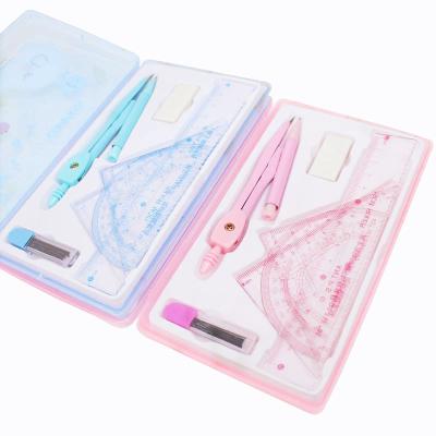 China Gift Stationery Compasses Math Set School Stationery/School/Office School/Supermarket/Amazon and Geometry Sets Instruments for sale