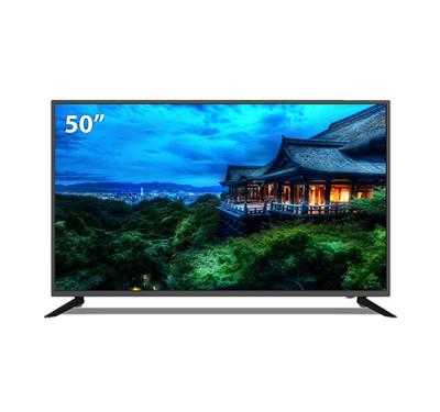 China Hotel TV FullHD 50 inch android system television OEM cheap TV factory support smart satellite receiver wholesale lead T2 for sale