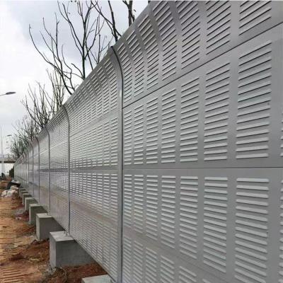 China Factory Sound Proof Sheet Traditional Railway Aluminum Panel Sound Barrier Acrylic Sound Barriers Acoustic Barriers for sale